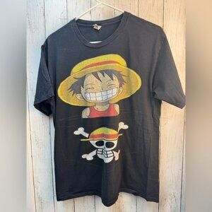 One piece Luffy  Cartoon T-shirt size Medium